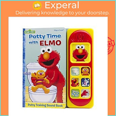 Sách - Potty Time with Elmo Little Sound Book by Kelli Kaufmann (US edition, hardcover)