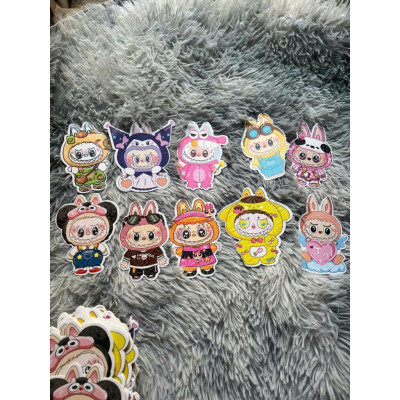 Set 100 & Set 50 Bao Lì Xì Chibi Labubu Tết Hottrend Ất Tị 2025 - Phản Quang - giao mẫu ngẫu nhiên