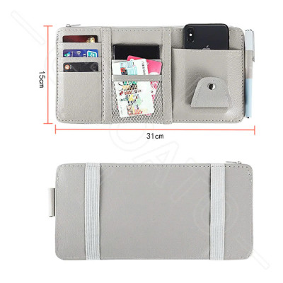 Túi Đựng Giấy Tờ, Kính Mắt Kẹp Gắn Chắn Nắng Ô Tô – Bảo Quản Giấy Tờ Siêu Tiện Lợi