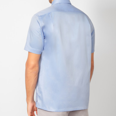 ÁO SƠ MI TAY NGẮN-V46-014628-BL2