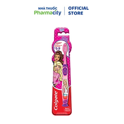 Bàn Chải Đánh Răng COLGATE Barbie Cho Bé Gái