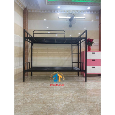 Giường sắt hai tầng homstay 1mx2m - Đại Thành