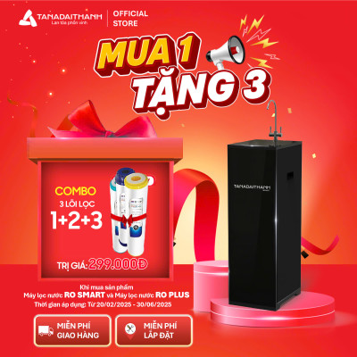 Máy lọc nước RO Tân Á Đại Thành Smart – 10 Lõi, Hàng Chính Hãng, Bảo Hành 12 Tháng