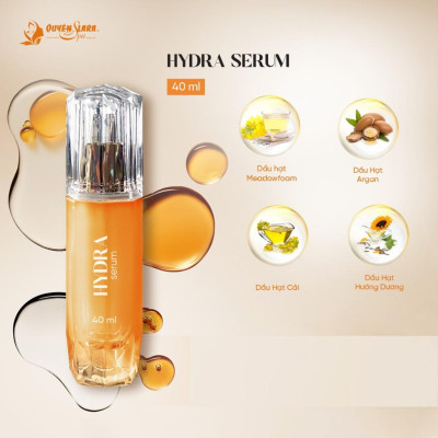 HYDRA SERUM Phục Hồi Da Quyên Lara 40ml, Dưỡng Da Trắng Hồng,Tái Tạo Collagen, Ngăn Ngừa Lão Hóa