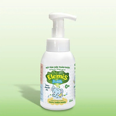 Bọt tắm gội thảo dược cho trẻ từ sơ sinh Elemis Bubble 250ml