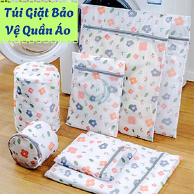 TÚI LƯỚI GIẶT ĐỒ ĐA NĂNG MẪU HOA – 2 LỚP LƯỚI TỔ ONG CAO CẤP TÚI GIẶT ĐỒ MẪU HOA ĐÁNG YÊU – LƯỚI DÀY 2 LỚP