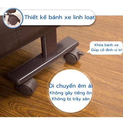 Giường ngủ hỗ trợ trào ngược dạ dày, nâng đầu bằng động cơ điện, tiện lợi, dễ sử dụng, chính hãng Nikita