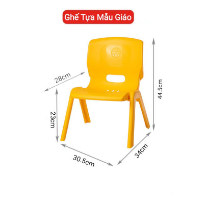 GHẾ TỰA MẪU GIÁO CAO CẤP - GHẾ TỰA CHẮC CHẮN - AN TOÀN - TIỆN LỢI 
