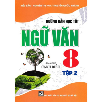 Sách - Combo Hướng Dẫn Học Tốt Ngữ Văn 8 - Tập 1 + 2 (Bám Sát SGK Cánh Diều) (Bộ 2 Cuốn) - HA