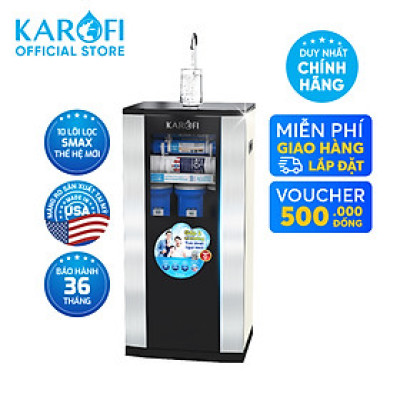 Máy lọc nước RO Mỹ 10 lõi Karofi ERO80 Pro RO - Giao trước lắp sau miễn phí toàn quốc - Bảo hành 36 tháng - Hàng chính hãng