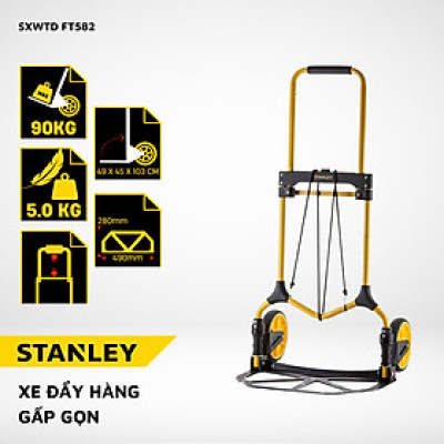 Xe Đẩy Tay 2 Bánh Cao Cấp Có Thể Gấp Gọn Stanley FT582