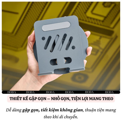 Stand/ Giá Đỡ Nhôm Xoay hiệu WIWU ZM-013 Rotation Stand Cho Điện Thoại, Máy Tính Bảng Điều Chỉnh Xoay 360 cho iPhone 11 12 13 14 15 16 S23 S24 S25 Z Fold Flip 3 4 5 Oppo Xiaomi - Hàng nhập khẩu