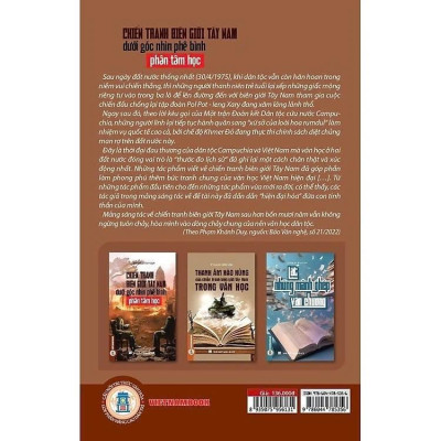 Sách - Chiến Tranh Biên Giới Tây Nam Dưới Góc Phê Bình Phân Tâm Học - Sách Chuyên Khảo - VIETNAMBOOK