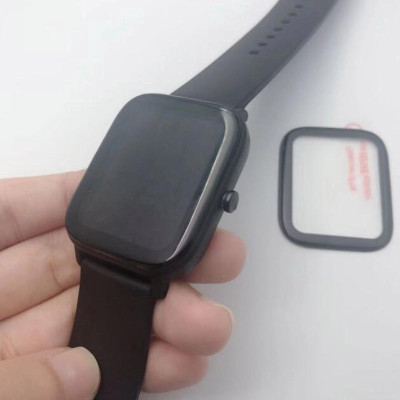 Mếng dán Full viền 3D chống xước bảo vệ màn hình đồng hồ thông minh Amazfit GTS - Hàng chính hãng