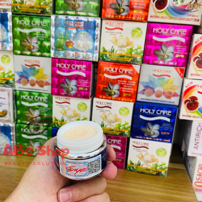Kem HOLY CARE Nám Xanh Dương 20g -Làm Trắng - Giảm Thâm Nám - Tàn Nhang