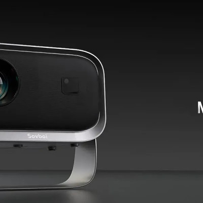 Máy chiếu android có điều khiển cử chỉ và giọng nói tiếng việt, Bluetooth, loa, kết nối màng hình điện thoại, Wifi kép 2 băng tần, cài sẵn ứng dụng tivi truyền hình cáp bóng đá và phim HD miễn phí vĩnh viễn - Hàng Nhập Khẩu