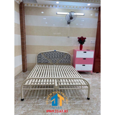 Giường sắt cao cấp ĐẠI THÀNH mẫu mới 1m8X2m