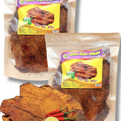 KHÔ BÒ MIẾNG TÂN LỘC PHÁT COMBO 2 BỊCH - MỖI BỊCH 250G