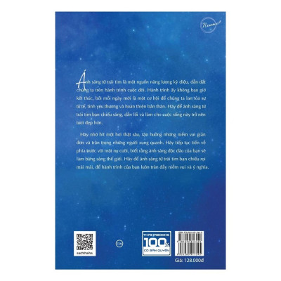 Sách - Ánh Sáng Từ Trái Tim - Thái Hà Books