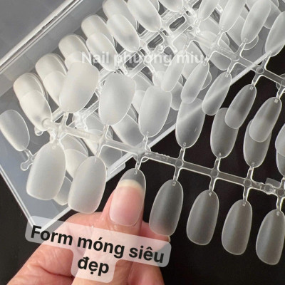 Hộp 240 Móng Up Ngắn Tròn Hạt Na, Vuông Ngắn Làm Nail, Bầu Dẻo Ôm Form Cao Cấp, Nhẹ Bền Đẹp, Móng Úp Dễ Gắn, Làm Móng Đẹp Tự Nhiên