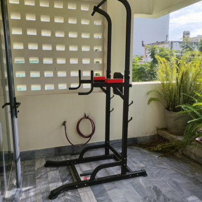 Xà kép đa năng T056, ghế tập đa năng trong nhà điều chỉnh từ 165cm đến 225cm chắc chắn cho gia đình