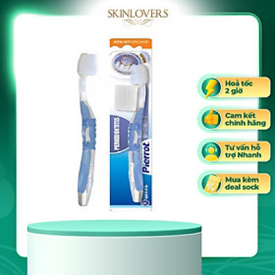 [ Mua 2 tặng 1 chỉ kẽ răng ]  Bàn chải bảo vệ men răng PIERROT PERIODONTITIS
