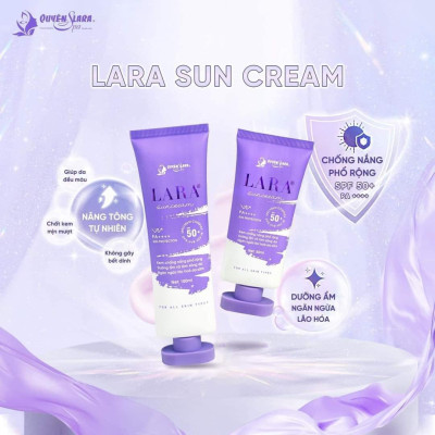 Kem Chống Nắng Lara Sun Cream Quyên Lara, Chăm Sóc Da, Bảo Vệ Da