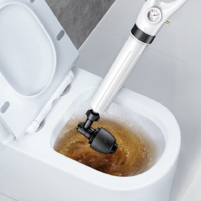 Dụng Cụ Thông tắc Cống, Bồn Cầu Bằng Khí Nén Áp Lực Siêu Mạnh Tặng Kèm Bơm - Hàng Nhập Khẩu