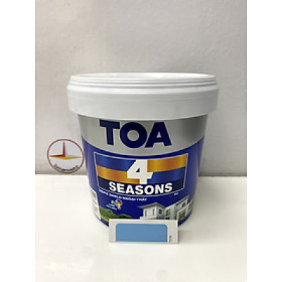 Sơn phào chỉ trong và ngoài nhà Toa 4 Seasons Tropic Shield màu B- 7376_1L