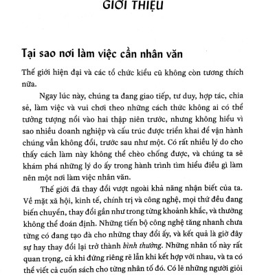 Nơi Làm Việc Nhân Văn - The Human Workplace