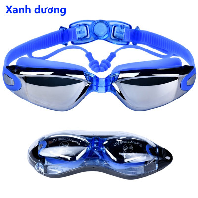 Kính Bơi Tráng Gương Cao Cấp Dành Cho Nam & Nữ – Có Bịt Tai, Chống Tia UV & Chống Sương Mù | Chính Hãng D Danido