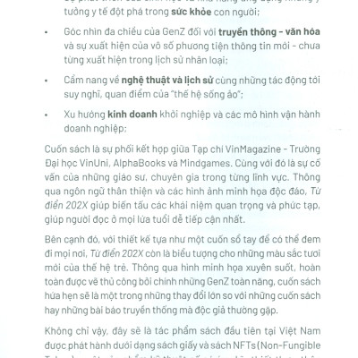 Từ Điển 202X - Dự Phóng Cho Người Trẻ