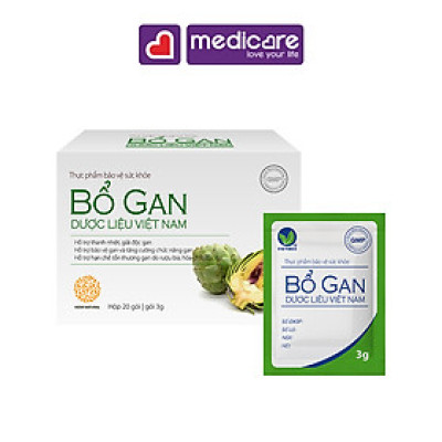 Bột uống VIETMEC hỗ trợ chức năng gan hộp 20 gói