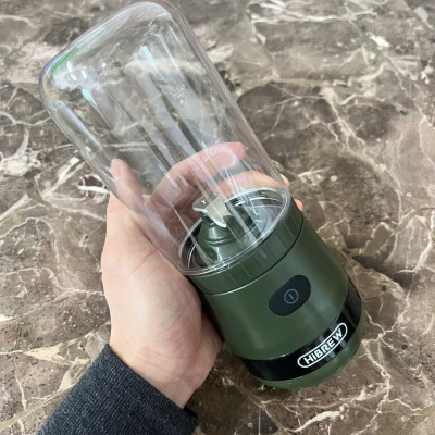 Máy xay hạt cà phê, sinh tố và đá viên dùng pin cầm tay 3 trong 1 thương hiệu Mỹ HiBREW G2 - Hàng Chính Hãng