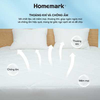 Ruột chăn bông siêu nhẹ Microfiber cao cấp Homemark lông vũ nhân tạo kháng khuẩn 200x220 cm