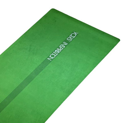 Thảm tập yoga chính hãng Yvonne, Flowstate Green (TẶNG KÈM 3 PHẦN QUÀ) dày 6mm bề mặt nhám, siêu bám, chống trơn trượt, ưa mồ hôi