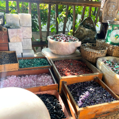 {1kg} Đá thạch anh hồng vụn NHASAN bí quyết thu hút tình yêu và may mắn