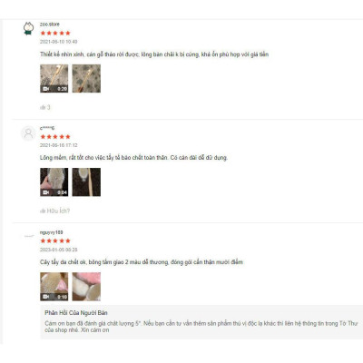 Bàn Chải Tắm Tạo Bọt, Tẩy Da Chết Body, Gậy Chà Da Khi Tắm Massage Body Cực Đã - Loại Tháo Rời (Chọn Loại) (Xả Hàng)