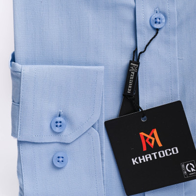 Áo sơ mi Khatoco tay dài