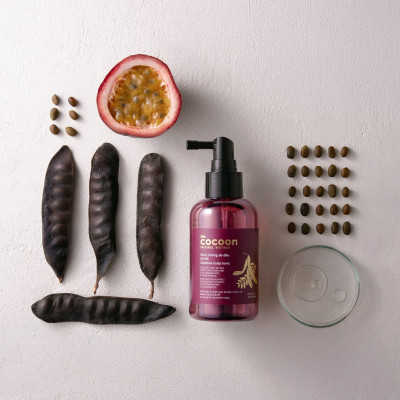 Nước dưỡng da đầu bồ kết Cocoon giảm gàu và chăm sóc da đầu nhạy cảm 140ml