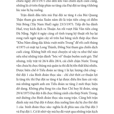 Sách - Xe Tăng Trong Chiến Tranh Ở Việt Nam - Lịch Sử Nhìn Từ Tháp Pháo