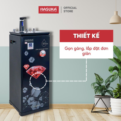 Máy lọc nước Hasuka HSK-RO 110KĐH 3CN (Block) công suất nóng/lạnh 500W/120W 3 chức năng nóng, lạnh, thường (BH 24 tháng) - HÀNG CHÍNH HÃNG