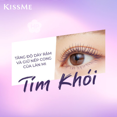 Mascara Lót Nền Nâng Cao Siêu Nâng Giữ Nếp Cong Chống Trôi Siêu Bền Trong 24h Kissme Heroine Make 6 G