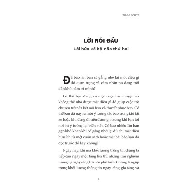 Buiding A Second Brain - Thiết Lập Bộ Não Thứ Hai