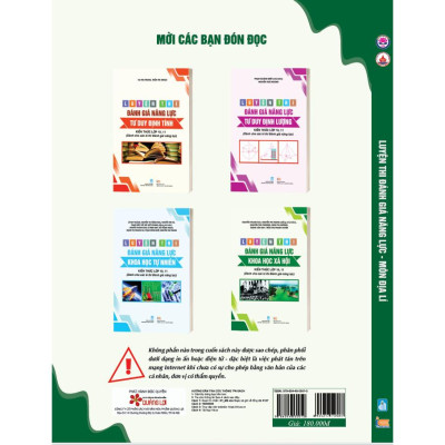 Sách Luyện thi Đánh giá Năng lực Môn Địa Lí ( Phần kiến thức lớp 12 )