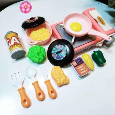 Bộ Đồ Chơi Nấu Ăn Cho Bé 16 Chi Tiết – Trò Chơi Sáng Tạo, Phát Triển Kỹ Năng