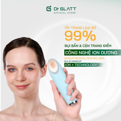 Combo Rạng ngời làn da Dr Glatt Máy rửa mặt, đẩy tinh chất Dua Fit Pro và Máy nâng cơ, trẻ hóa da Lifa 2.0