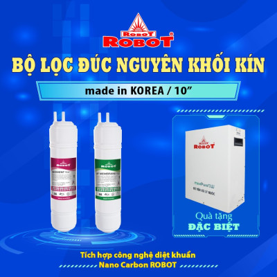 Máy Lọc Nước Điện Giải Ion Kiềm ROBOT UHC 4511 Mẫu Tủ Để Bàn Nóng Lạnh Nguội - Hàng Chính Hãng