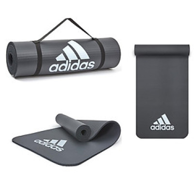 Thảm Tập Fitness, Yoga Chính Hãng ADIDAS ADMT-11015 Fitness Mat Cao Su NBR Độ Dày 10mm - Độ Bám Tốt