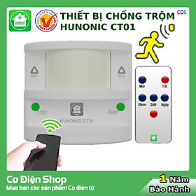 Thiết Bị Chống Trộm Và Báo Khách Thông Minh Hunonic CT01 - An Toàn và Tiện Lợi